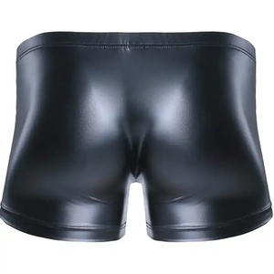 Body Sex Lingerie Sexy stretto pantaloncini simili al lattice Costume intimo maschile per uomo Sex Game - Product Image 2