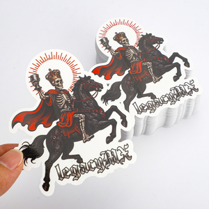 สติกเกอร์ไวนิลแบบด้านพิมพ์ลายตามสั่ง ป้ายไวนิลนูน 3 มิติ หนาพิเศษ เคลือบเงาเฉพาะจุด พิมพ์โลโก้ตามแบบที่กำหนด - Product Image 4