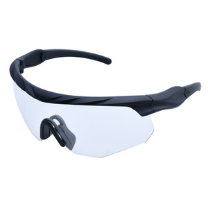 Gafas Tácticas con Lentes de PC, Montura Completa, Gafas de Sol Deportivas para Exteriores, Antideslizantes, Protección UV para Hombre - Product Image 1