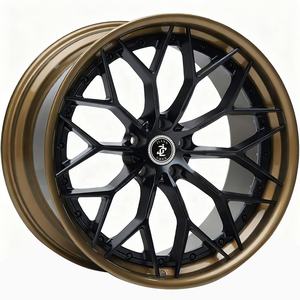 ล้อรถแข่งแบบกำหนดเอง สำหรับรถแข่งดราก ขนาด 18-20 นิ้ว แบบ 2 ชิ้น 5x112/114.3/<span class=keywords><strong>120</strong></span>/130 <span class=keywords><strong>PCD</strong></span> 30 มม. 100 มม. ผลิตจากอลูมิเนียมอัลลอยด์ฟอร์จ สำหรับรถ Golf GTI - Product Image 2