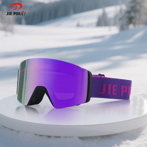 Lunettes de <span class=keywords><strong>ski</strong></span> OTG personnalisées avec logo OEM, verres magnétiques de luxe pour l'extérieur, photochromiques, pour snowboard, - Product Image 1