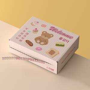 Tùy chỉnh tự niêm phong xé Dải thể hiện vận chuyển sóng bưu phẩm các tông quần áo bao bì hộp giấy - Product Image 5