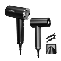 Sèche-cheveux professionnel à ions négatifs, 2 vitesses, 3 températures, fonction air froid, câble de 2,5 m, couleur personnalisable, emballage cadeau pour salon de coiffure