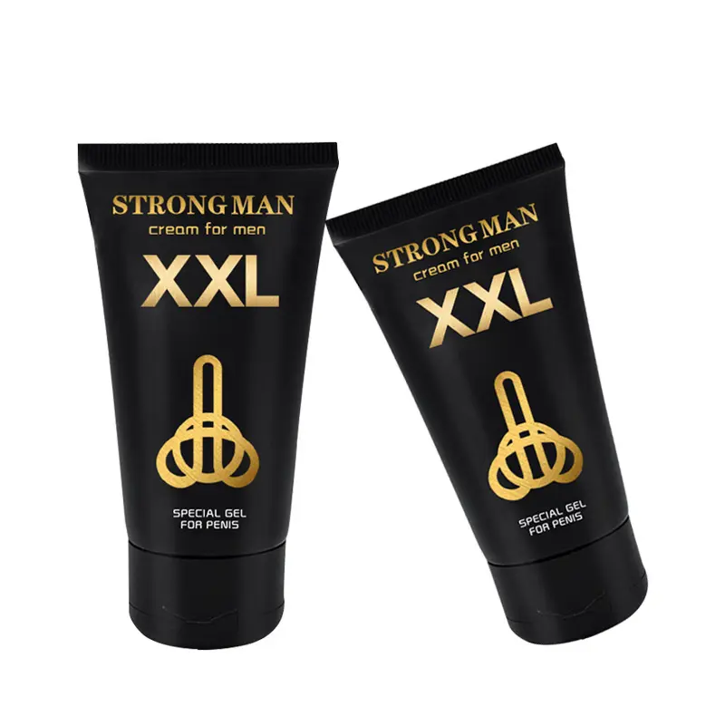 Strong man xxl crema sessuale per massaggio con ingrandimento del pene per uomo