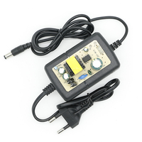 Adaptateur secteur de bureau AC/DC 5V 1A, direct usine, adaptateur de prise EU US 12V2A pour éclairage LED, matériau PC, adaptateur d'alimentation 6V 9V 12V 24V
