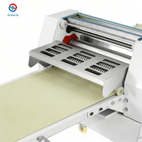 Machine à laminer la pâte électrique de 1 à 50 mm, type enroulable, machine à laminer la pâte à pain plat, automatique, haute productivité, farine de blé