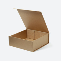 Boîte cadeau à rabat magnétique carrée pliante boîte vide pour bougie et portefeuille pour estampage et impression de logo