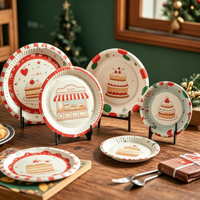 Offre Spéciale : Assiettes en Papier Blanches Biodégradables Style Américain pour Fêtes - Goodsplus