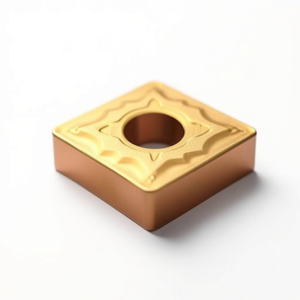 Inserto de torneado negativo Cnmg Mx de 80 grados para mecanizado de metales - Product Image 1