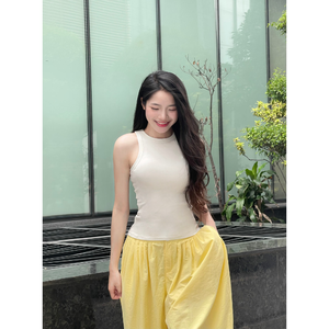 Camisetas de Algodón Ecológicas de Alta Calidad para Mujer, Estilo Coreano, con Botones, Corte Ajustado, Varios Colores, Muestra Gratis de Vietnam - Product Image 3