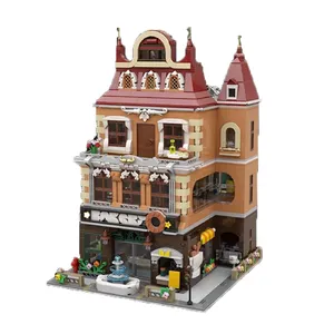 Pantasy 85013 Châu Âu Bánh Mô Hình Kiến Trúc 2800Pcs <span class=keywords><strong>Modular</strong></span> Gạch Đồ Chơi Giáng Sinh Lễ Tạ Ơn Ngày Món Quà Xây Dựng Khối Bộ - Product Image 1