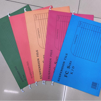 Carpeta de archivo de papel Qian You con impresión UV Etiquetas Klip de gestión de documentos oficiales