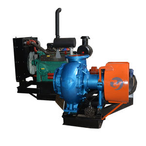 Juego de bomba de arena simple <span class=keywords><strong>para</strong></span> dragado de presa de Río y Lago impulsado por motor diésel y toma de fuerza PTO - Product Image 2