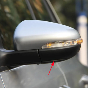 Parti Auto per Volkswagen <span class=keywords><strong>Golf</strong></span> <span class=keywords><strong>6</strong></span> 2009-2012, Guscio Inferiore Specchietto Retrovisore con Cornice Interna e Luci di Direzione - Product Image 5