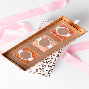 Caja de acrílico transparente cuadrada personalizada, caja de cubos de caramelo para embalaje, caja de dulces de plástico con tapa para recuerdo de boda - Product Image 6