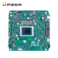 Carte mère PC AMD Piesia OEM 2*H-D/Type-C 2*DDR5 6600H 7535U 8845HS Ordinateur monocarte 2Lan Rs232 X86 Linux Nuc