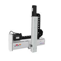 Actuador lineal de dos ejes personalizable, mesa de estructura cruzada motorizada de escenario Xy, Sistema de Posicionamiento multieje, guías lineales