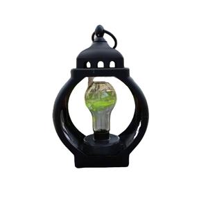 Lanterne <span class=keywords><strong>tempête</strong></span> à bougie <span class=keywords><strong>LED</strong></span> à énergie solaire IP67 treillis creux décoratif de jardin disponible couleur rouge blanc à piles - Product Image 5