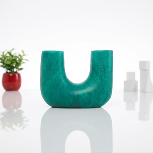Vases à fleurs en résine écologiques très vendus, personnalisés, de haute qualité, modernes, faits à la main, pour la décoration intérieure et extérieure - Product Image 1