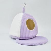 Hamac suspendu en polaire extra épais et chaud pour perroquets, lit thermique hivernal pour oiseaux, pour perruches, calopsittes, petits parakeets
