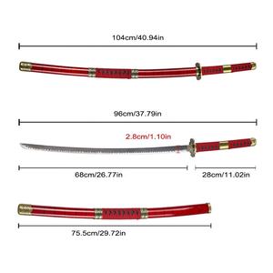 Espada Katana de Acero al Carbono de 104 cm del Anime Japonés One Piece, Sandai <span class=keywords><strong>Kitetsu</strong></span> Roronoa <span class=keywords><strong>Zoro</strong></span>, para Colección - Product Image 2