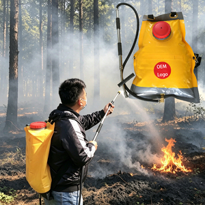 ผู้จัดจำหน่ายอุปกรณ์ดับเพลิงในพื้นที่ป่าของจีน KOBOLD รับผลิตแบบ OEM ODM กระเป๋าเป้ดับเพลิงพร้อมถุงน้ำพับได้ ถังน้ำพีวีซีขนาด 20 ลิตร สำหรับดับเพลิง - Product Image 1