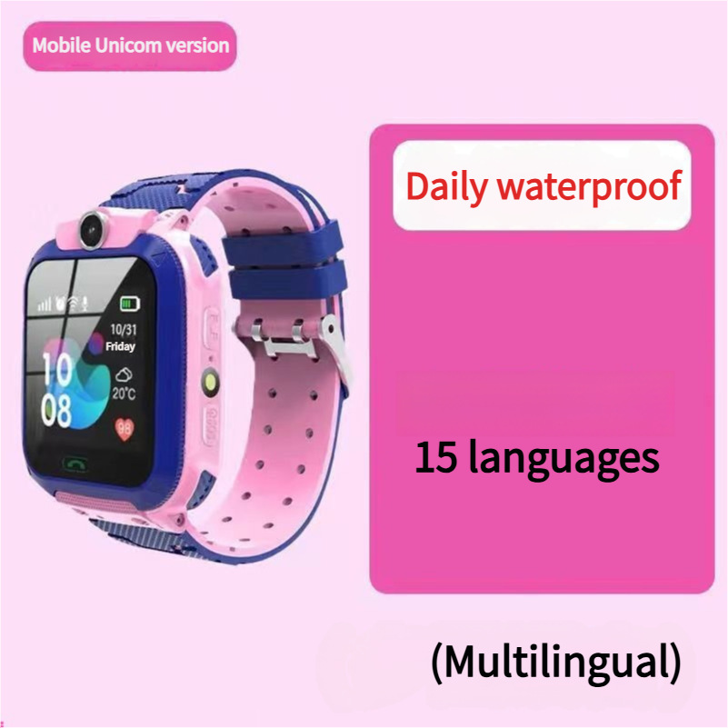 Q12b resistente al agua, color rosa, multi-idioma