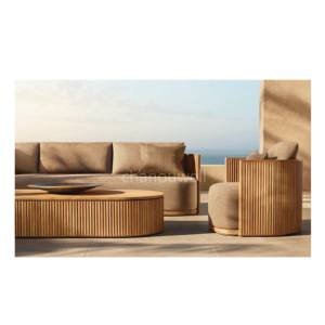 Meraviglioso Set di Arredamento da Giardino <span class=keywords><strong>Sigma</strong></span> con Lettino a Baldacchino in Legno di Teak per Esterni - Product Image 1