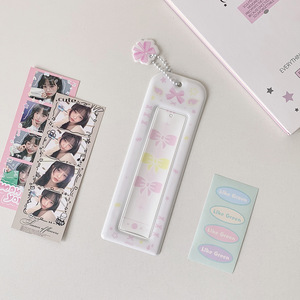 Portacarte di Credito Trasparente in PVC Glitterato INS con 3 Scomparti, Blocco RFID, Forma Quadrata a Quattro Griglie, Personaggio <span class=keywords><strong>TV</strong></span>/Cinema - Product Image 5