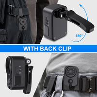 PD01 Wasserdichte Mini-Körper kamera FHD 1080P PIR mit kleiner Tasche für Motorrad-Sport DV & Security Wearable Mini Body Worn Cam