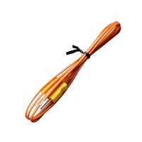 Sonda de Termopar Tipo K Fluke 80PK-1, de -40 a 260 °C ° Sonda de Temperatura de Uso General para Multímetro Digital con Cable de 39 Pulgadas