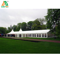Tente de réception de luxe 20x40 de qualité commerciale, blanche classique, pour cérémonies de mariage et fêtes, à vendre