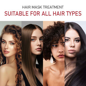 कार्बनिक केराटिन पोषण के लिए गहरी मरम्मत हेयर मास्क आर्गन तेल कोलेजन 500 एमएल क्रीम सभी प्रकार के बाल-मरम्मत को रोकता है - Product Image 6