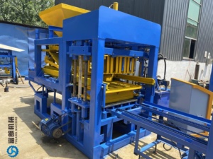 bibo QT4-18 Fully Automatic Concrete <b>Block</b> Making Machine for Interlocking Paving Bricks Production - Product Image 3