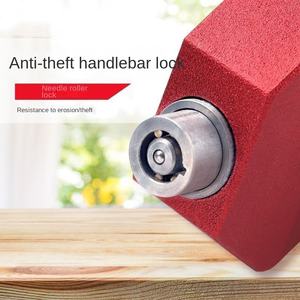 Waterproof Anti-Pry Full Alloy Throttle Electric <b>Car</b> Brake & Scooter <b>Horn</b> with Anti-Theft Handlebar Lock for Motorcycles - Product Image 2