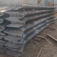 Support de toit minier en acier en U, poutre en U, support de tunnel en acier en forme de U, cadre en acier en U, support en acier en U