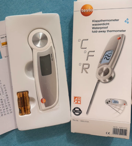 เทอร์โมมิเตอร์ Testo รุ่น 104/106/108 ของแท้ใหม่แกะกล่อง พร้อมส่ง  แบบวัดอุณหภูมิแบบเจาะ  OEM สำหรับความปลอดภัยด้านอาหาร - Product Image 6