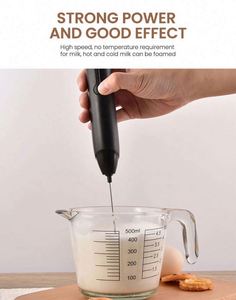 Automatic Usb Rechargeable <b>Milk</b> Frother with Rechargeable Storage Base Electric Hand-held Stainless Steel Foam Machines - Product Image 4