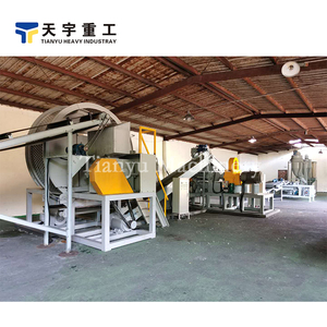 Linea di produzione di riciclaggio dell'attrezzatura del trituratore della gomma del frantoio della rotella della gomma della macchina di riciclaggio della gomma della polvere di gomma - Product Image 4