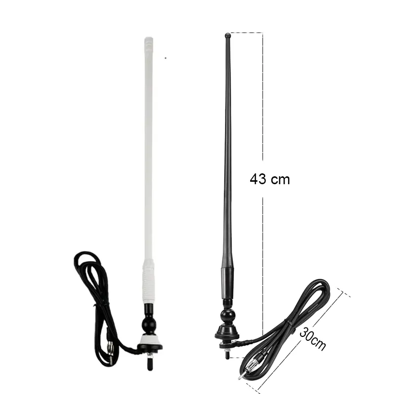 Émetteur de diffusion universel spécial à large bande à longue portée 88-108 antenne aérienne vhf am fm radio antenne de voiture pour voiture