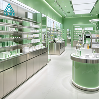 Meubles de magasin de maquillage professionnels en acrylique de luxe, présentoir cosmétique, vitrine commerciale, proposition de design