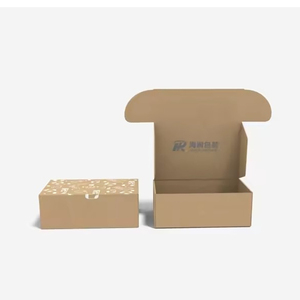 Vente en gros de boîtes de commande par correspondance recyclables kraft de haute qualité emballage auto-scellé boîtes d'avion en papier artisanal d'expédition - Product Image 4