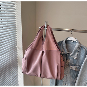 Japanese style <b>large</b> capacity women's <b>bag</b> 2026 new lightweight and fashionable <b>canvas</b> shoulder <b>bag</b> - Product Image 4
