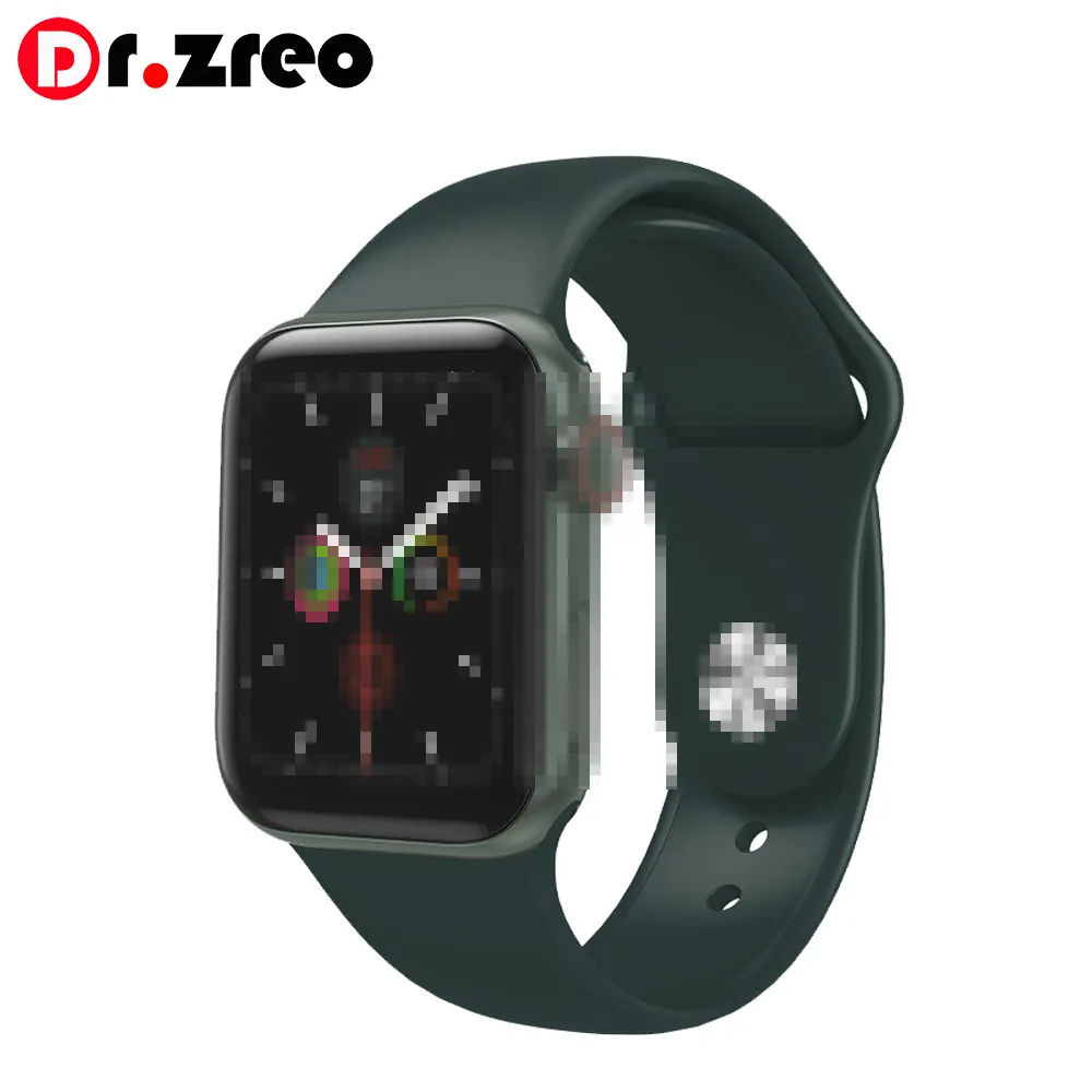 Dr.zreo W58 Smart Watch 1.3" IPS Full Touch Screen Heart rate Phone Smartwatch Alarm Clock Compatible with ios Phone