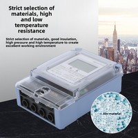 Compteur d'énergie électrique intelligent ELEWISE DDSY à prépaiement par carte, monophasé, deux fils, télécommande, rechargeable 10A