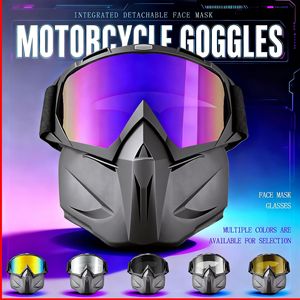 <span class=keywords><strong>Masque</strong></span> de sport d'extérieur coupe-vent 2026 avec lunettes de moto, lunettes de snowboard, lunettes de <span class=keywords><strong>motocross</strong></span>, lunettes de soleil d'été anti-UV - Product Image 1