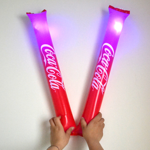 Gậy Bóng Bàn In Hình Thiết Kế Tùy Chỉnh Với Đèn LED Pom Pom Cổ Vũ Cho Quảng Cáo - Product Image 2