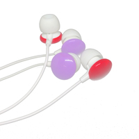 Earphone sekali pakai, Headset Headphone Jack 3.5mm, earbud Universal untuk iphone samsung Mp3 Mp4 Tablet
