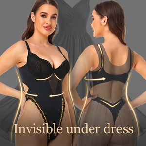 <span class=keywords><strong>Faja</strong></span> Moldeadora de Cuerpo Completo para Mujer, Sin Costuras, Control de Abdomen, Fajas Colombianas, Entrenador de Cintura - Product Image 1