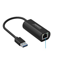 Портовый концентратор мужской Rj45 женские наружные ЛВС 10g карты сетевой кабель Usb к Ethernet адаптер моста